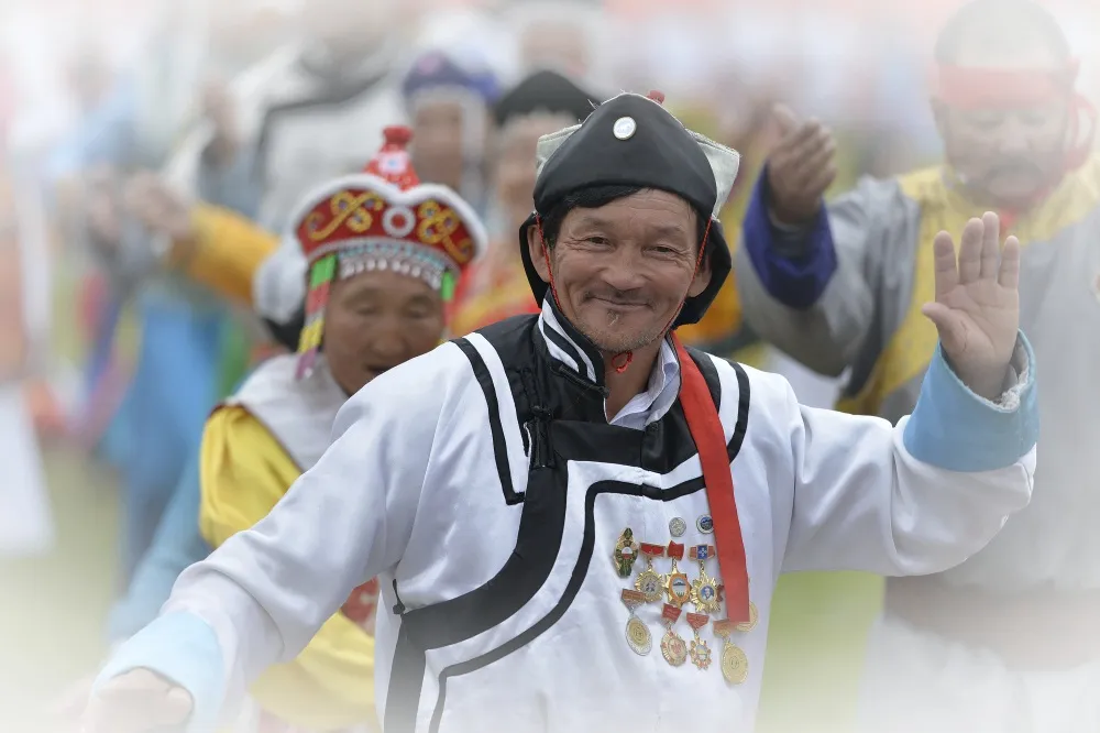 Traditional Mongolian music at Nomads World Cultural Festival