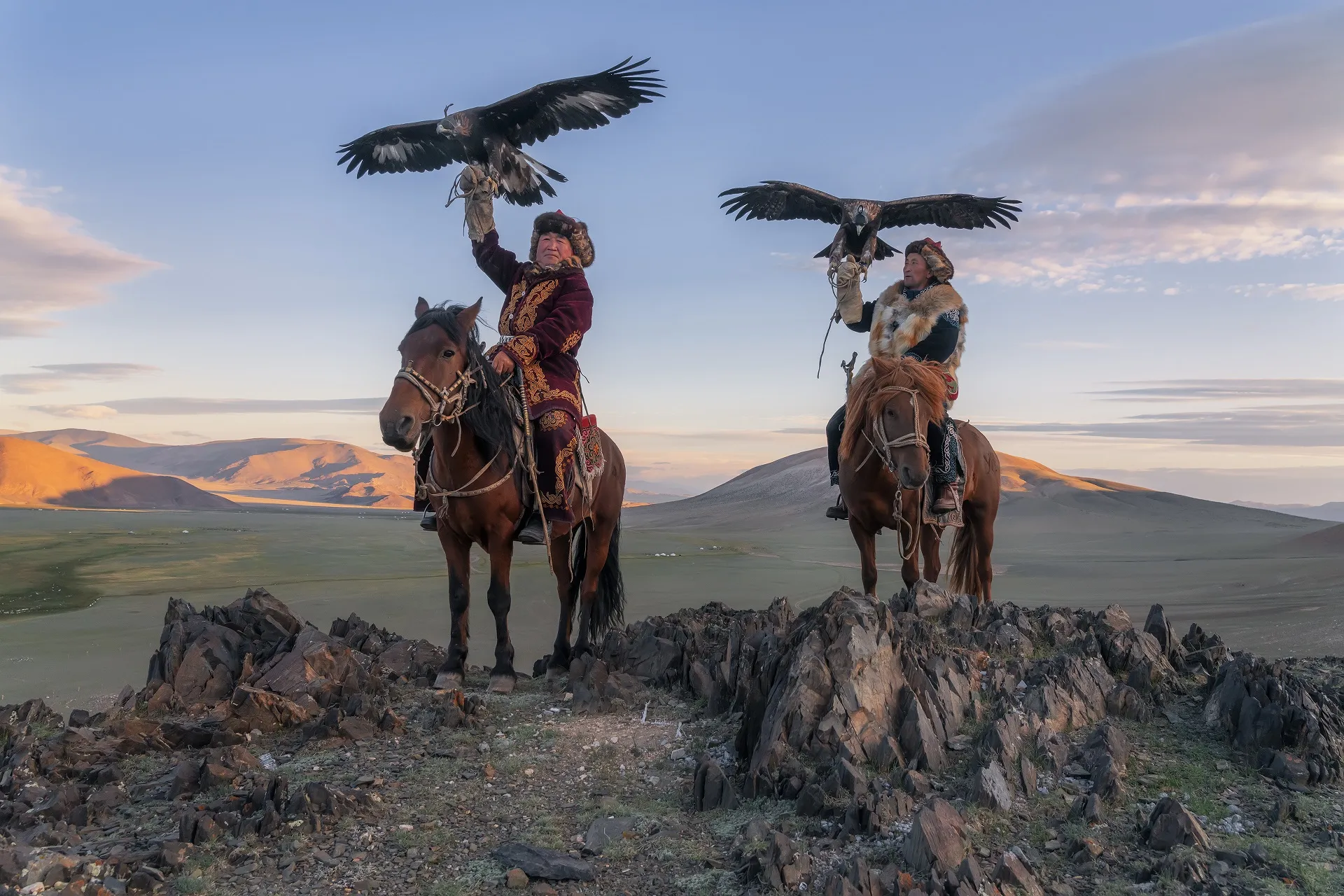 Kazakh Eagle Hunters